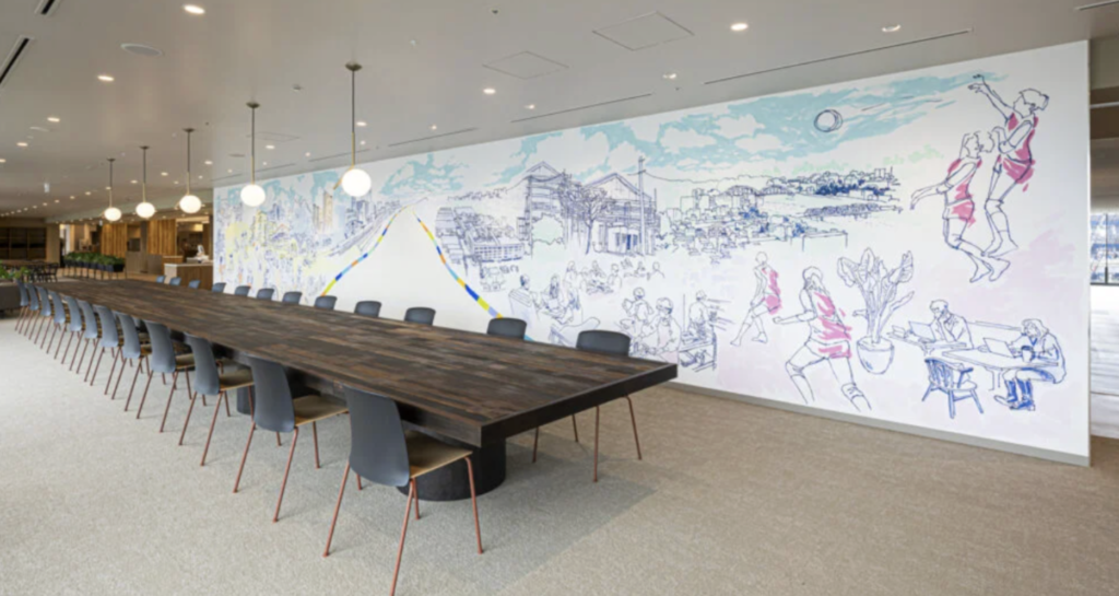 大型プロジェクト オフィスアート