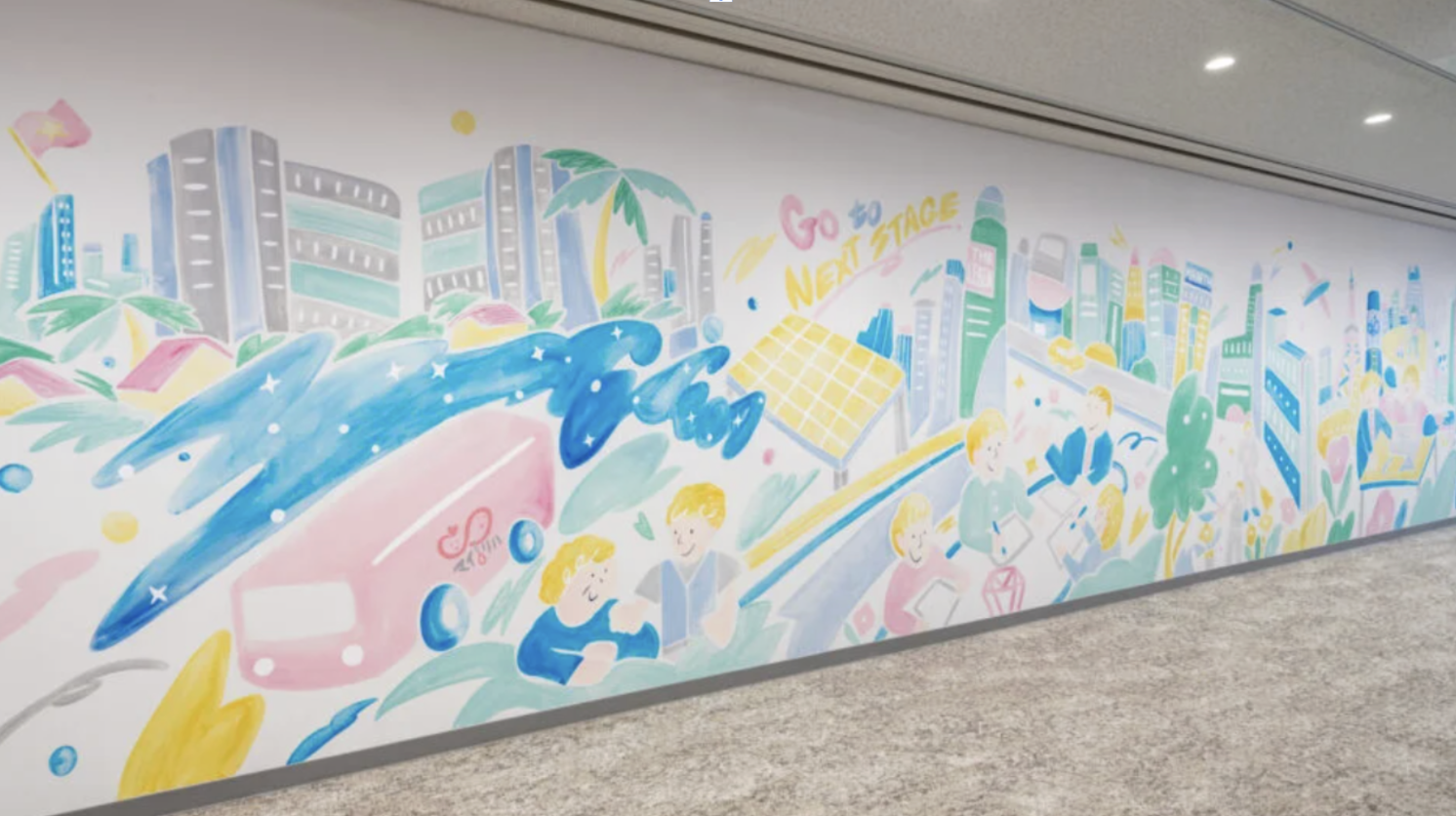 明るい　アート