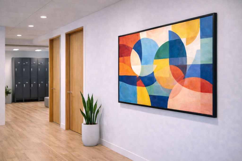 風水て見る通用口に適したアート