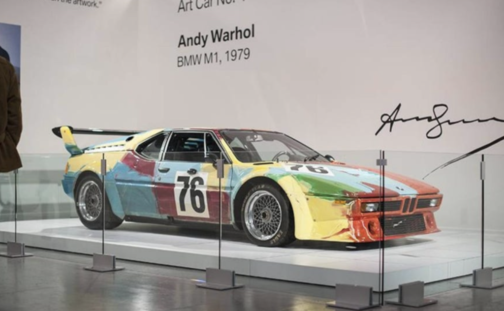 アンディーウォーホールとコラボしたアートカー