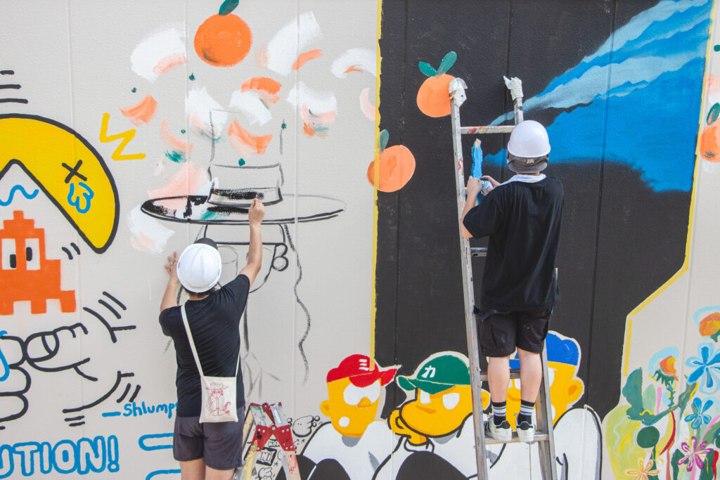 ミカン下北のFREEWALL⑤(NOMAL ART COMPANY)