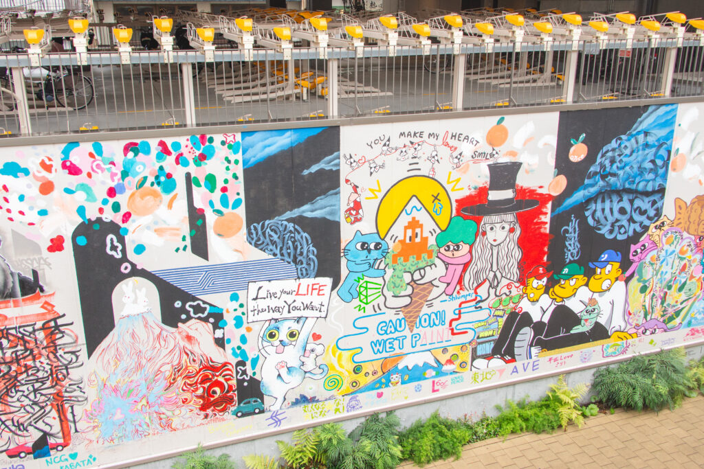 ミカン下北のFREEWALL⑥(NOMAL ART COMPANY)