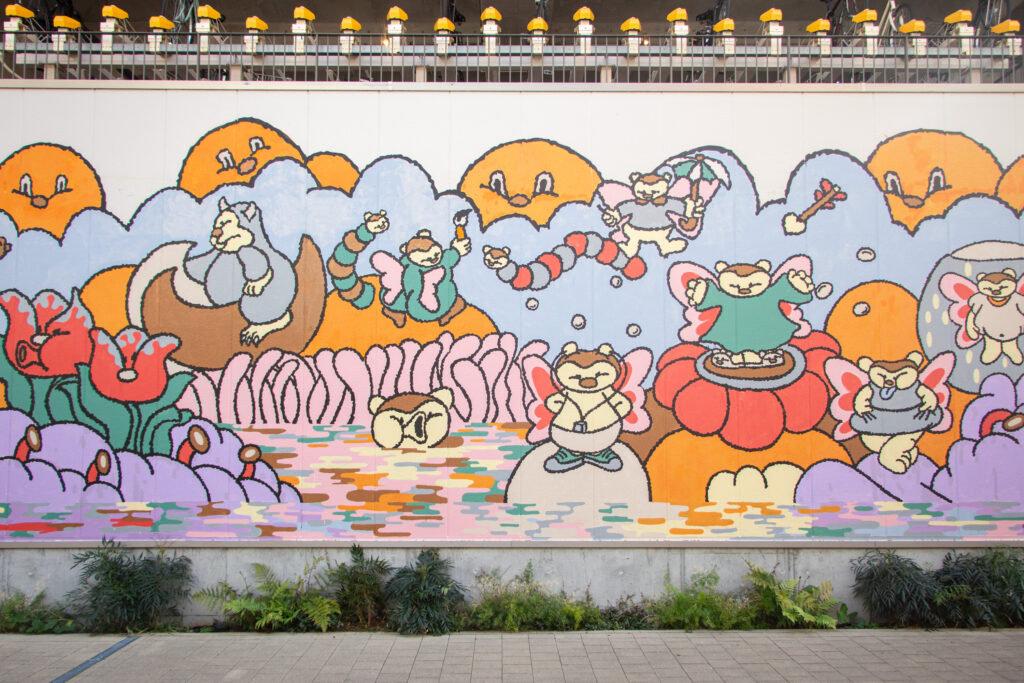 下北沢 ライブペイント